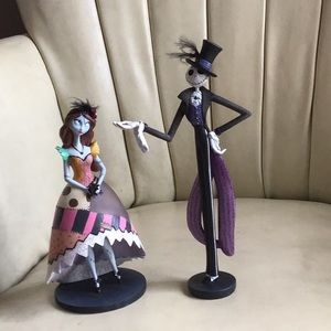 Nightmare before Christmas Jack and Sally Figures